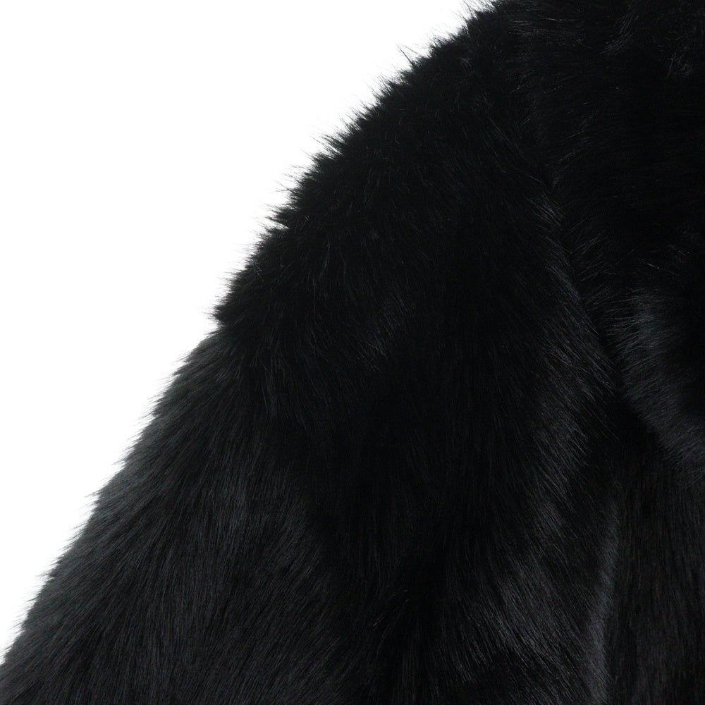 KIDILL(キディル) 24AW FAUX-FUR DEVIL JACKET デビル オーバーサイズ ジャケット ブラック KL862