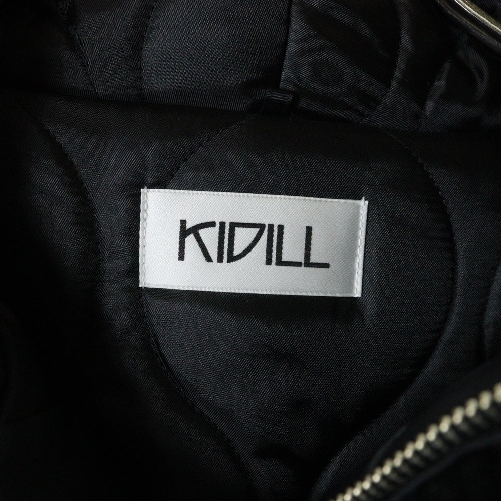 KIDILL(キディル) 24AW FAUX-FUR DEVIL JACKET デビル オーバーサイズ ジャケット ブラック KL862