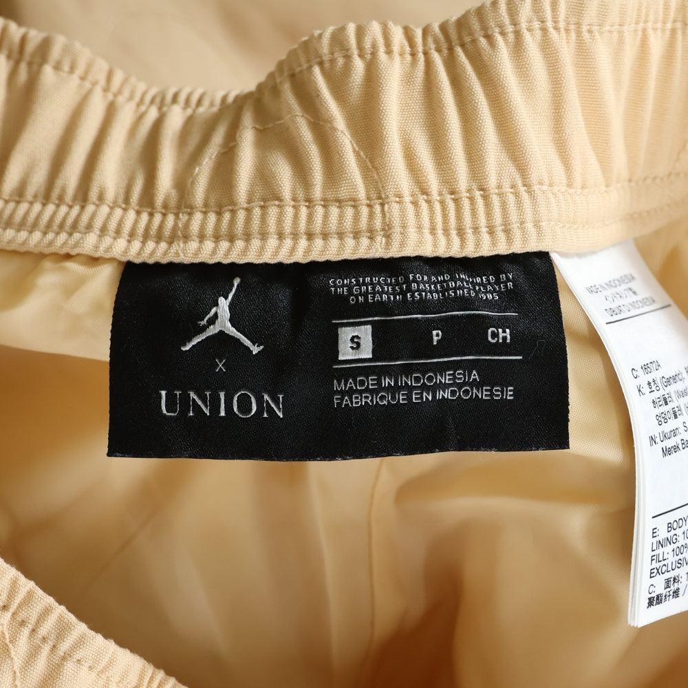 NIKE(ナイキ) ×UNION ユニオン サイドジップ ナイロンパンツ ベージュ DJ9520-268