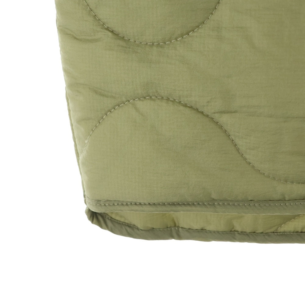 STUSSY(ステューシー) Quilted Liner Vest キルティング ナイロン ジップアップ ベスト カーキ 115561