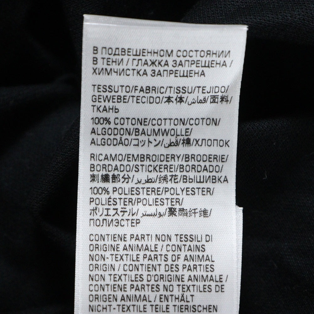 BALENCIAGA(バレンシアガ) 24AW ×ebay OVERSIZED POLO イーベイ ロゴプリント オーバーサイズ 半袖ポロシャツ ブラック 817418 TRVD5