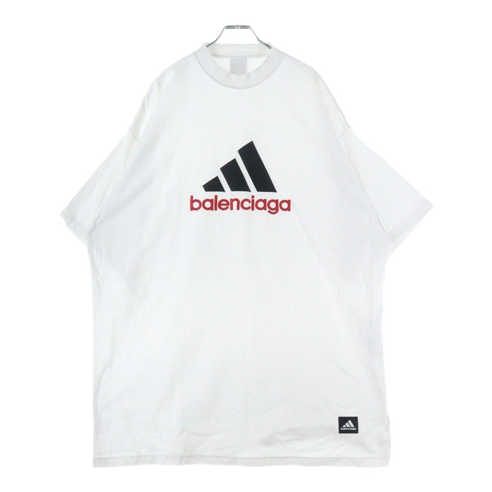 BALENCIAGA(バレンシアガ) 23SS ×adidas Inside Out T-Shirt アディダス インサイドアウト 半袖Tシャツ ホワイト 731769 TNVA6