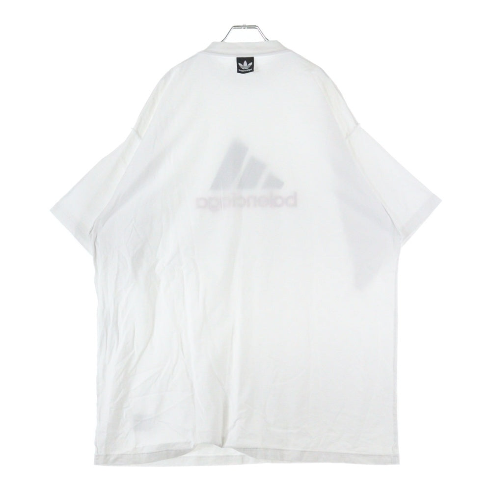 BALENCIAGA(バレンシアガ) 23SS ×adidas Inside Out T-Shirt アディダス インサイドアウト 半袖Tシャツ ホワイト 731769 TNVA6