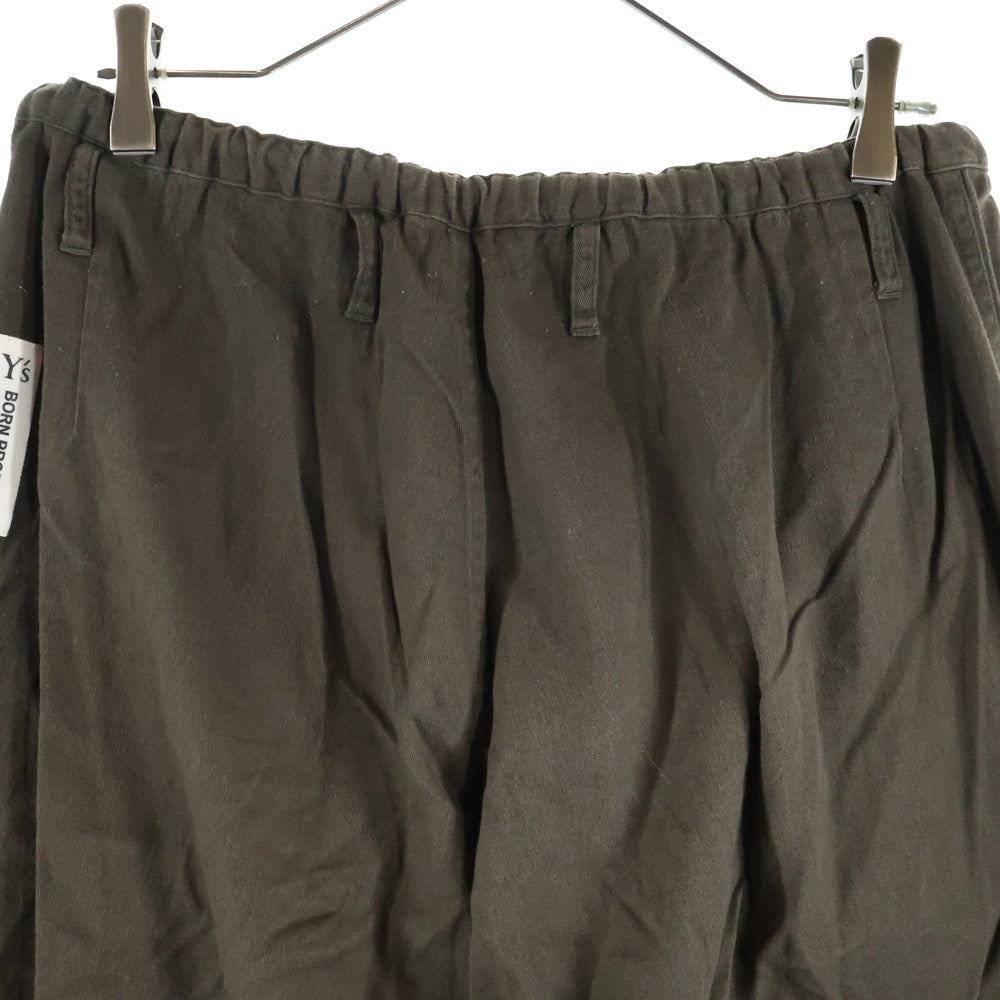 Y's(ワイズ) サルエル ショーツ ハーフパンツ カーキ YG-P94-002 レディース