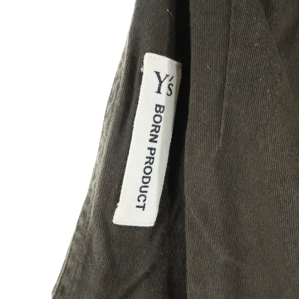 Y's(ワイズ) サルエル ショーツ ハーフパンツ カーキ YG-P94-002 レディース