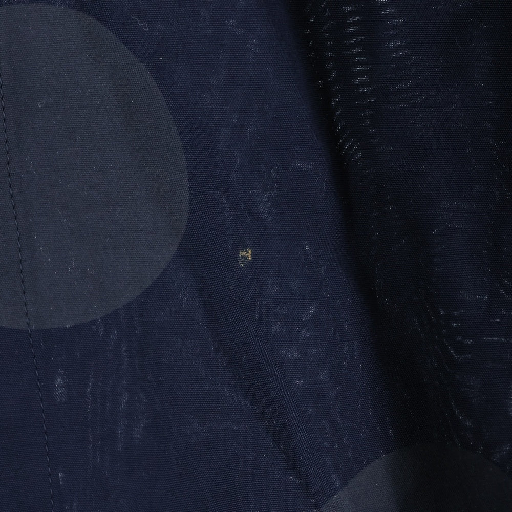 Y's(ワイズ) 12SS ドットプリント レーヨン 長袖シャツ ネイビー YK-B10-203 レディース