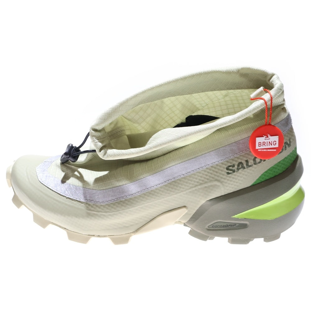 MM6 Maison Margiela(エムエムシックスメゾンマルジェラ) 24AW ×SALOMON CROSS LOW サロモン クロス ナイロン ローカットスニーカー グリーン US8.5/26.5cm 477084