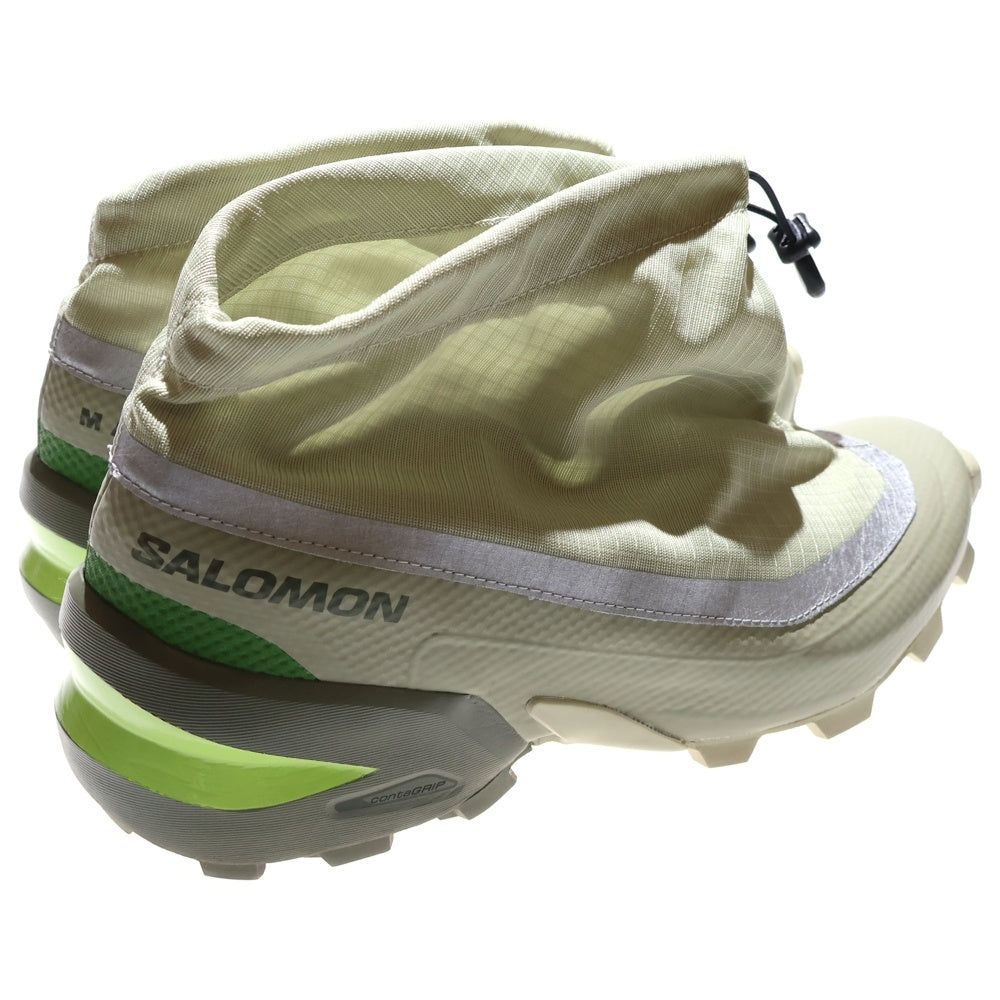 MM6 Maison Margiela(エムエムシックスメゾンマルジェラ) 24AW ×SALOMON CROSS LOW サロモン クロス ナイロン ローカットスニーカー グリーン US8.5/26.5cm 477084