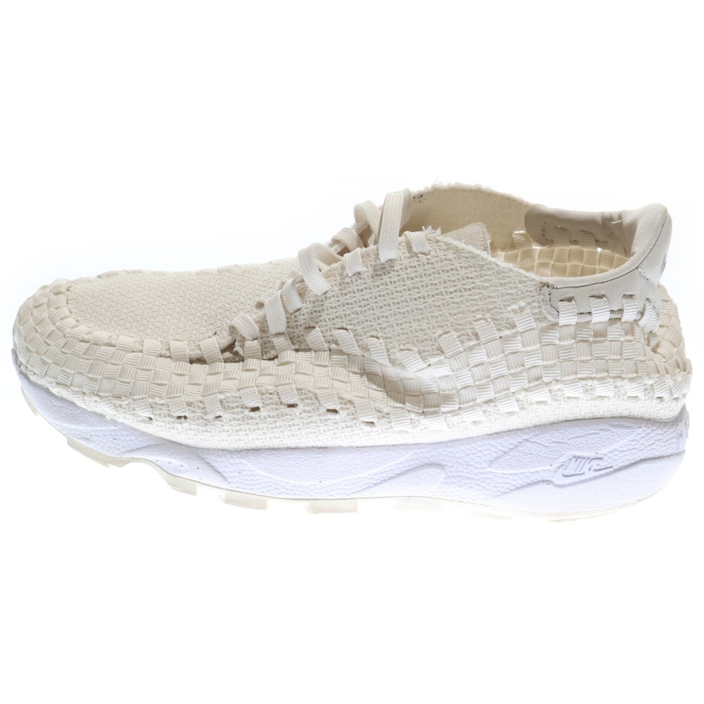 NIKE(ナイキ) WMNS AIR FOOTSCAPE WOVEN ウィメンズ エアフットスケープ ウーブン ローカットスニーカー ホワイト US11/28cm FZ0405-001 レディース