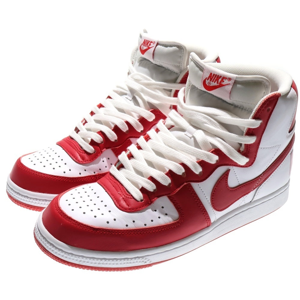 NIKE(ナイキ) TERMINATOR HIGH ターミネーター ハイカットスニーカー ホワイト/レッド US9/27cm FJ4454-100
