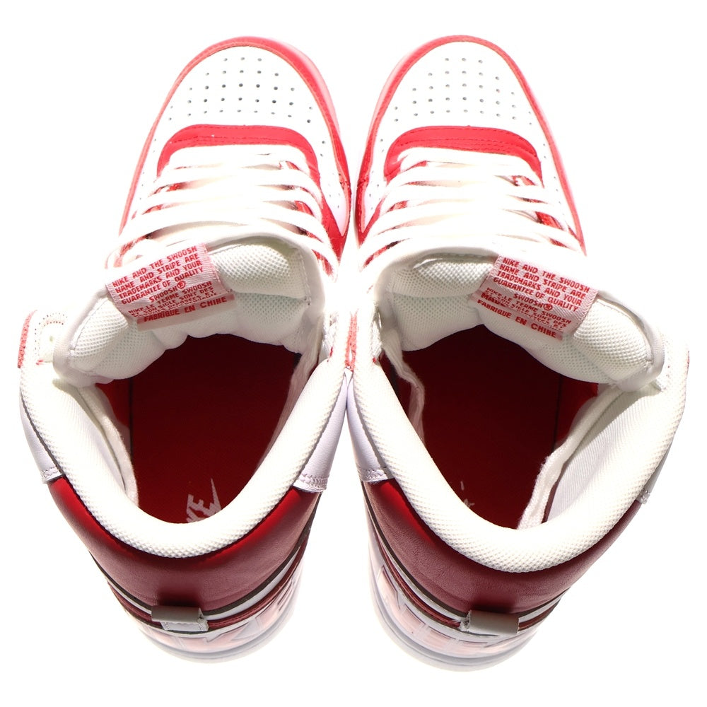 NIKE(ナイキ) TERMINATOR HIGH ターミネーター ハイカットスニーカー ホワイト/レッド US9/27cm FJ4454-100