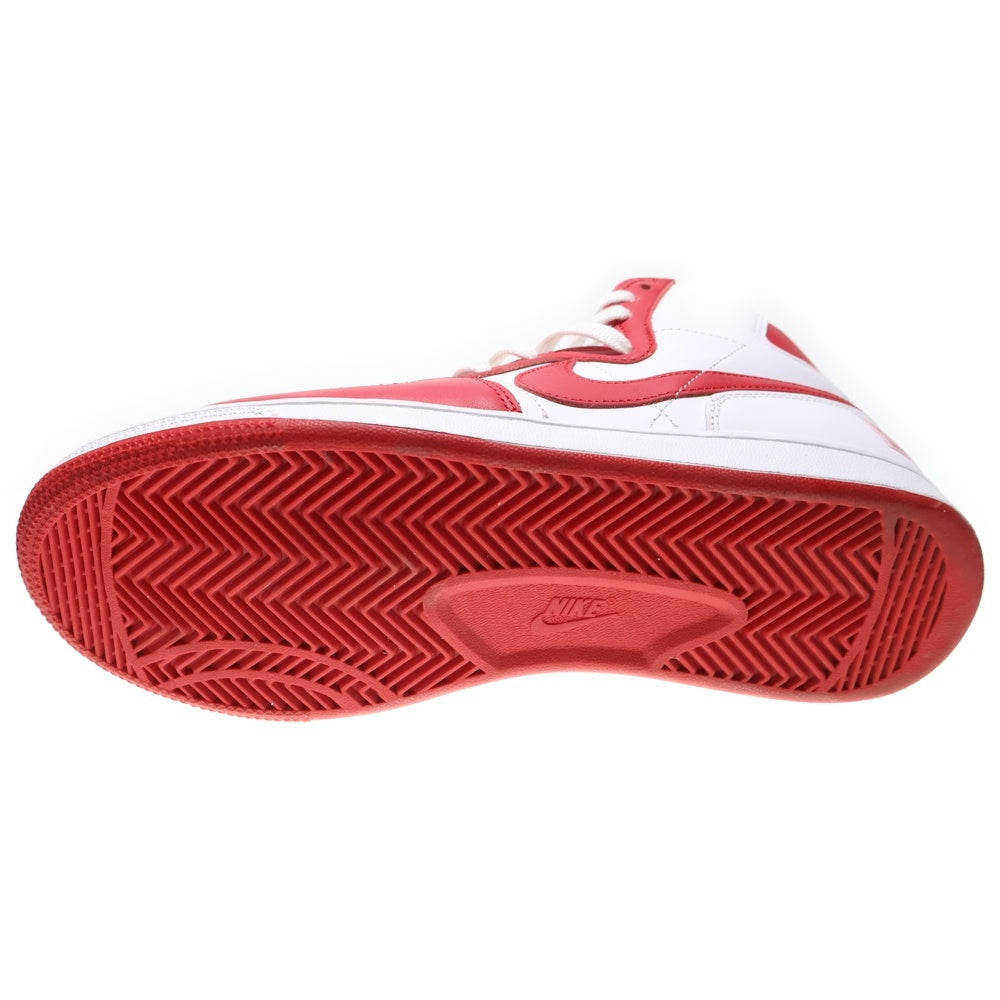 NIKE(ナイキ) TERMINATOR HIGH ターミネーター ハイカットスニーカー ホワイト/レッド US9/27cm FJ4454-100