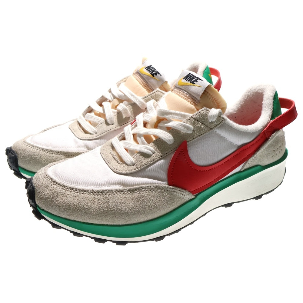 NIKE(ナイキ) WMNS WAFFLE DEBUT ウィメンズ ワッフル デビュー ローカットスニーカー ホワイト/レッド US11/28cm DX2940-100 レディース