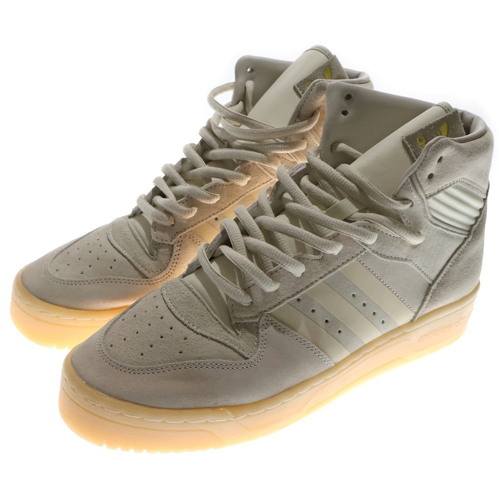 adidas(アディダス) RIVALRY HIGH スエード ライバルリー ハイカットスニーカー アイボリー US9.5/27.5cm FZ6324