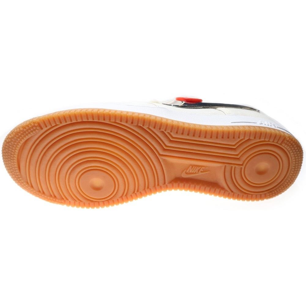 NIKE(ナイキ) ×TRAVIS SCOTT AIR FORCE 1 LOW AF100 トラヴィススコット エアフォース 1 ローカットスニーカー ホワイト US9.5/27.5cm AQ4211-100