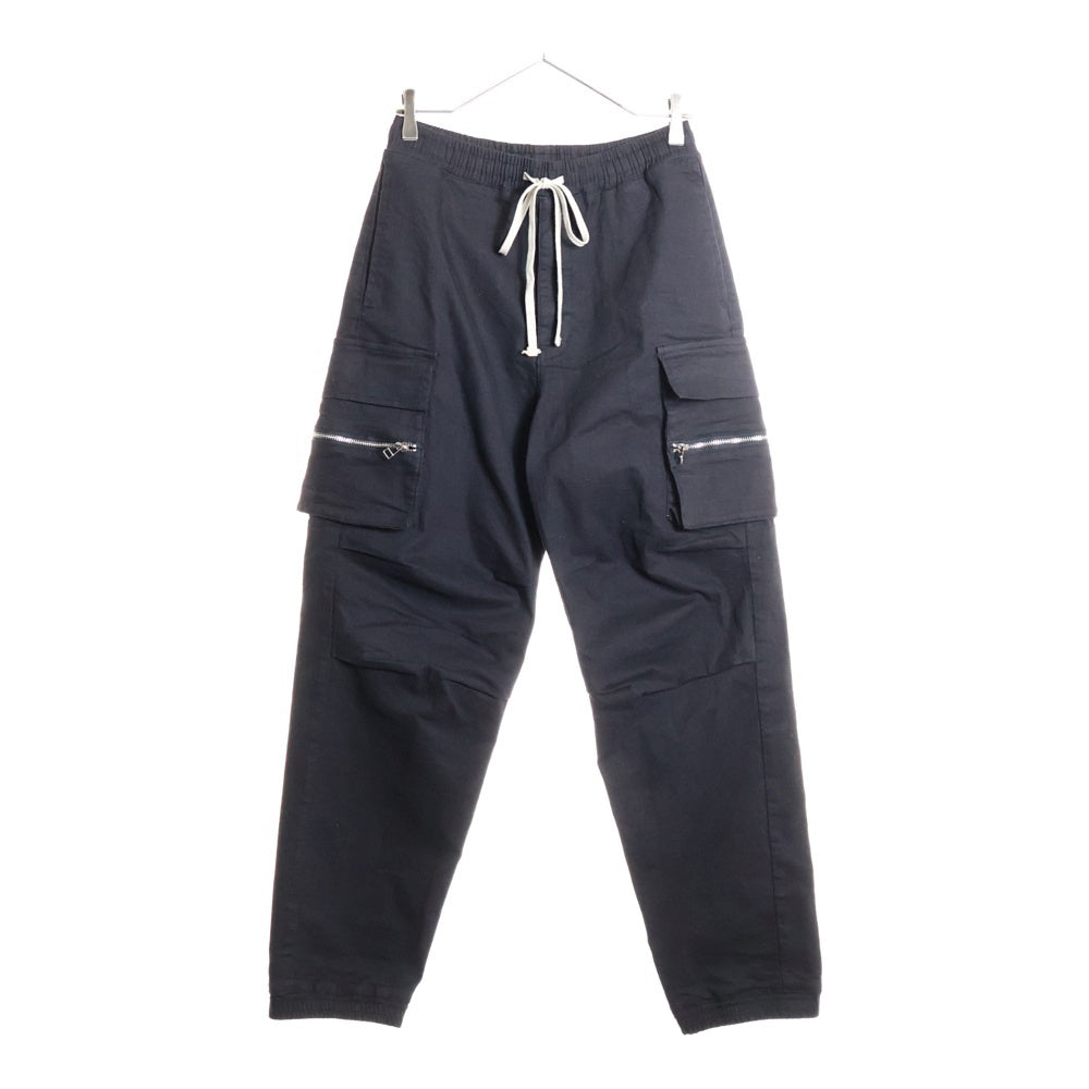 Danke Schon(ダンケシェーン) 23AW ドローストリング ジップポケット ロングパンツ ブラック 23A-PTL026-DS