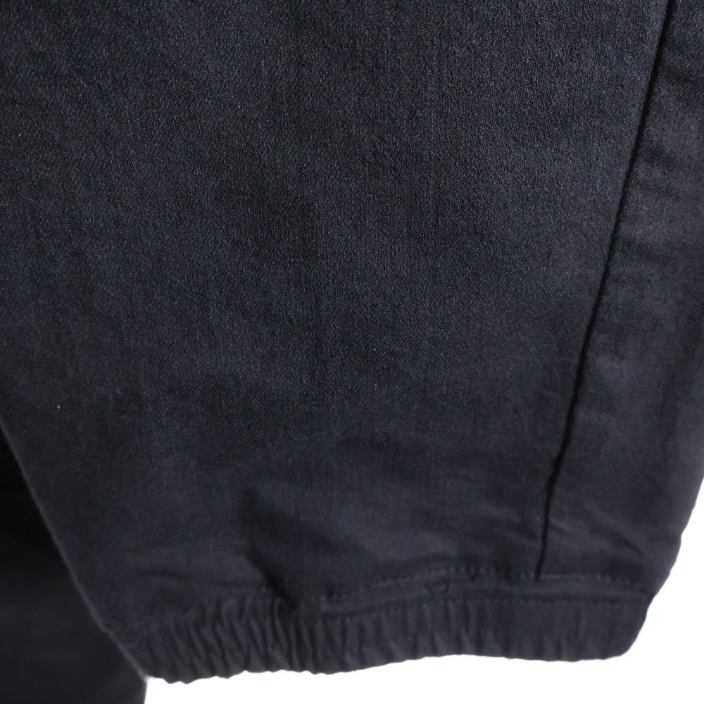 Danke Schon(ダンケシェーン) 23AW ドローストリング ジップポケット ロングパンツ ブラック 23A-PTL026-DS