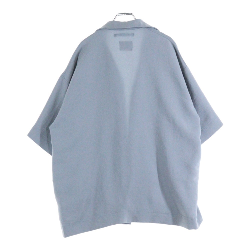 UNITED ARROWS & SONS(ユナイテッドアローズ アンド サンズ) by DAISUKE OBANA 1 OPEN SSL SHIRT ダイスケオバナ アイ オープンカラー 半袖シャツ グレー 5516-299-0117