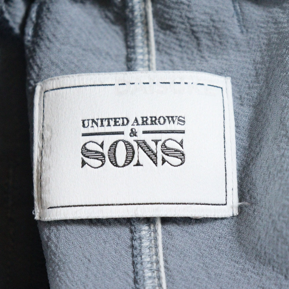 UNITED ARROWS & SONS(ユナイテッドアローズ アンド サンズ) by DAISUKE OBANA Belt Shorts ダイスケオバナ ベルト ショーツ ハーフパンツ グレー 5519-299-0175