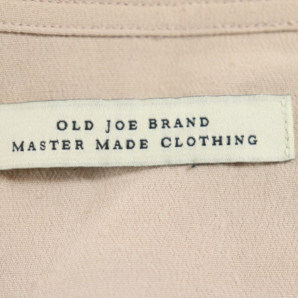 OLD JOE(オールドジョー) 23SS ORIGINAL PRINTED OPEN COLLAR SHIRTS オリジナルプリント オープンカラー 半袖シャツ ピンク 231OJ-SH14