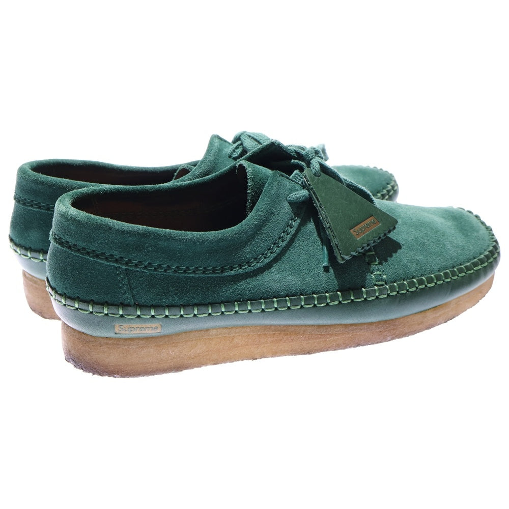 SUPREME(シュプリーム) 18SS Clarks Weaver クラークス ウィーバー モカシン シューズ グリーン