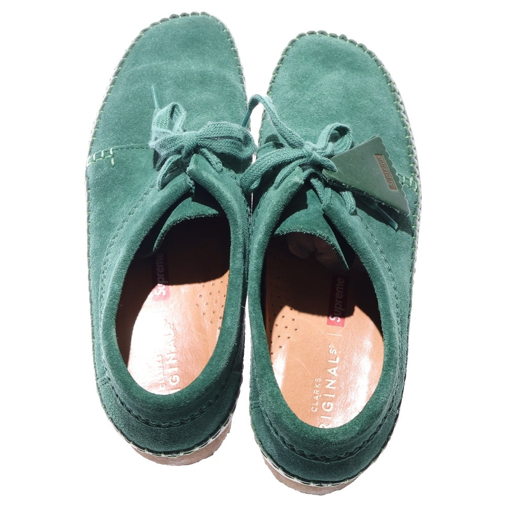 SUPREME(シュプリーム) 18SS Clarks Weaver クラークス ウィーバー モカシン シューズ グリーン