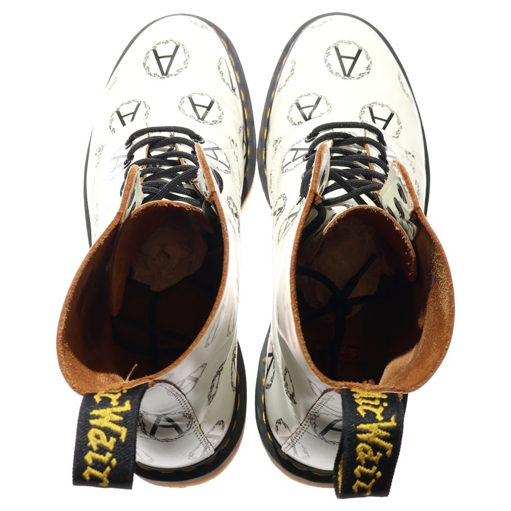 SUPREME(シュプリーム) 16AW UNDERCOVER Dr.Martens Anarchy 8Eye Boot アンダーカバー ドクターマーチン アナーキー 8ホール ブーツ ホワイト