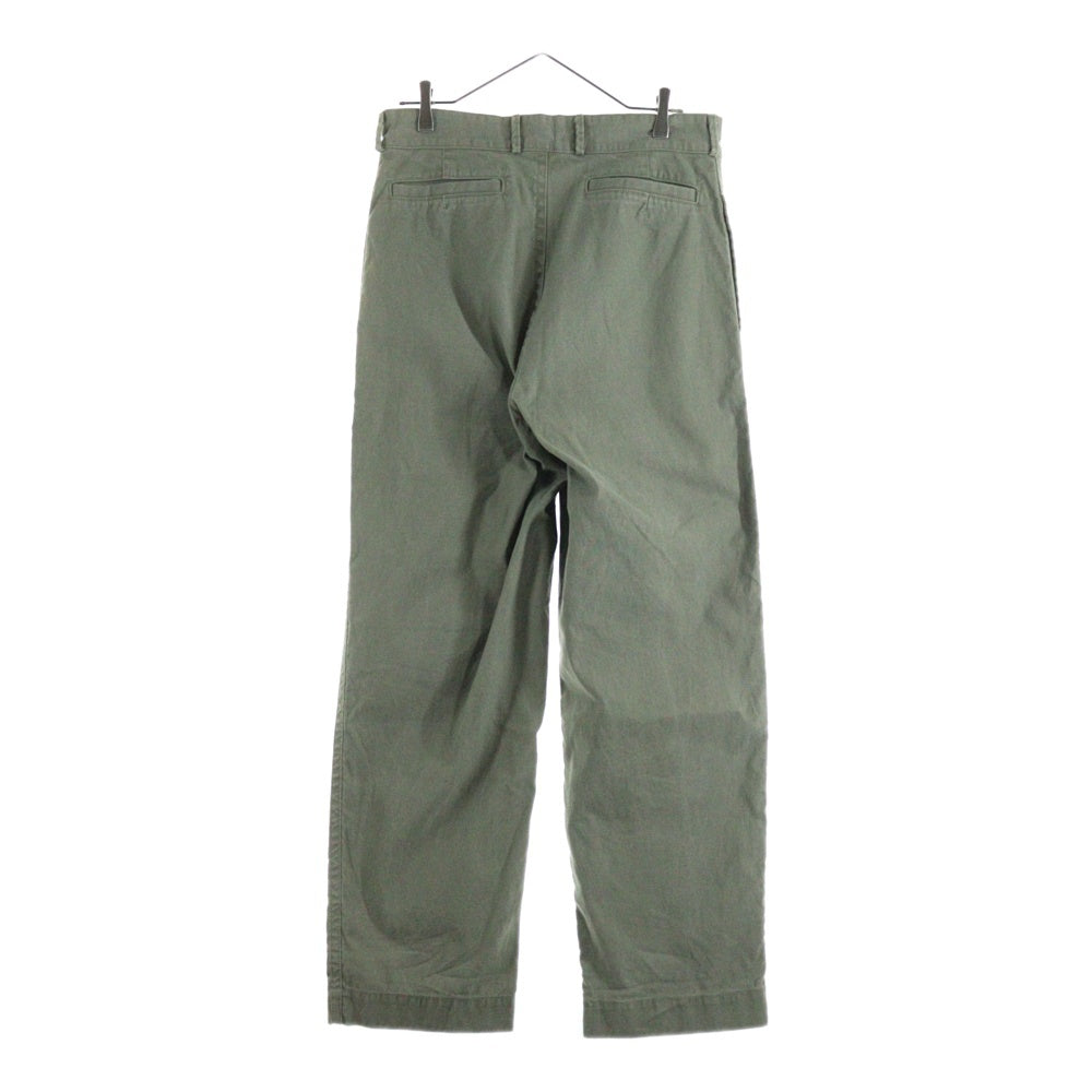 OLD CROW(オールドクロウ) 23AW TROUSERS トラウザーパンツ カーキ OC-23-AW-13