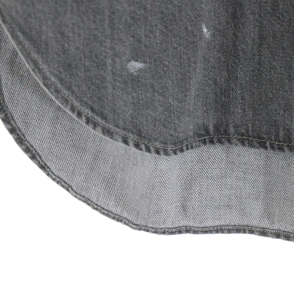 UNITED ARROWS & SONS(ユナイテッドアローズ アンド サンズ) by MASAKI KAWASE N.O.P.J WORK SHIRT 川瀬正輝 ワークシャツ デニム ブラック