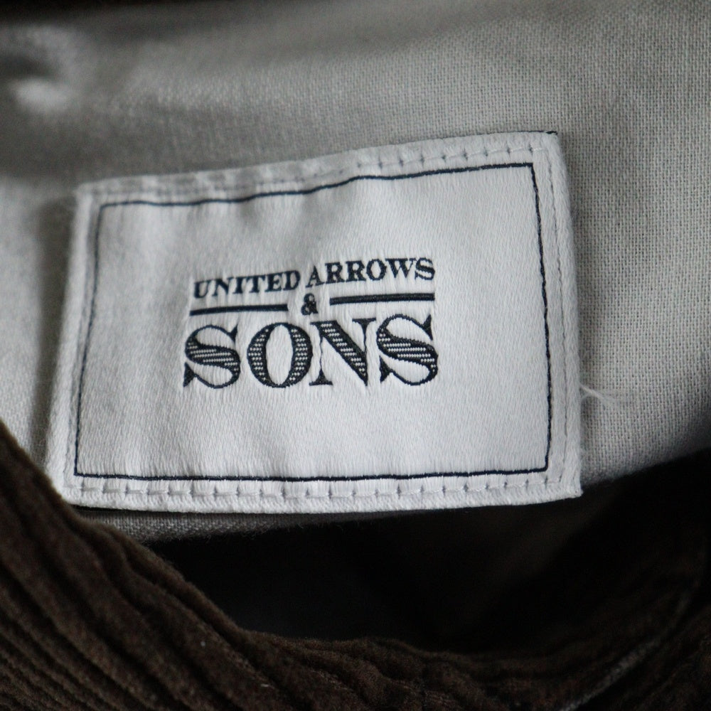 UNITED ARROWS & SONS(ユナイテッドアローズ アンド サンズ) by MASAKI KAWASE N.O.P.J WORK SHIRT 川瀬正輝 ワークシャツ デニム ブラック