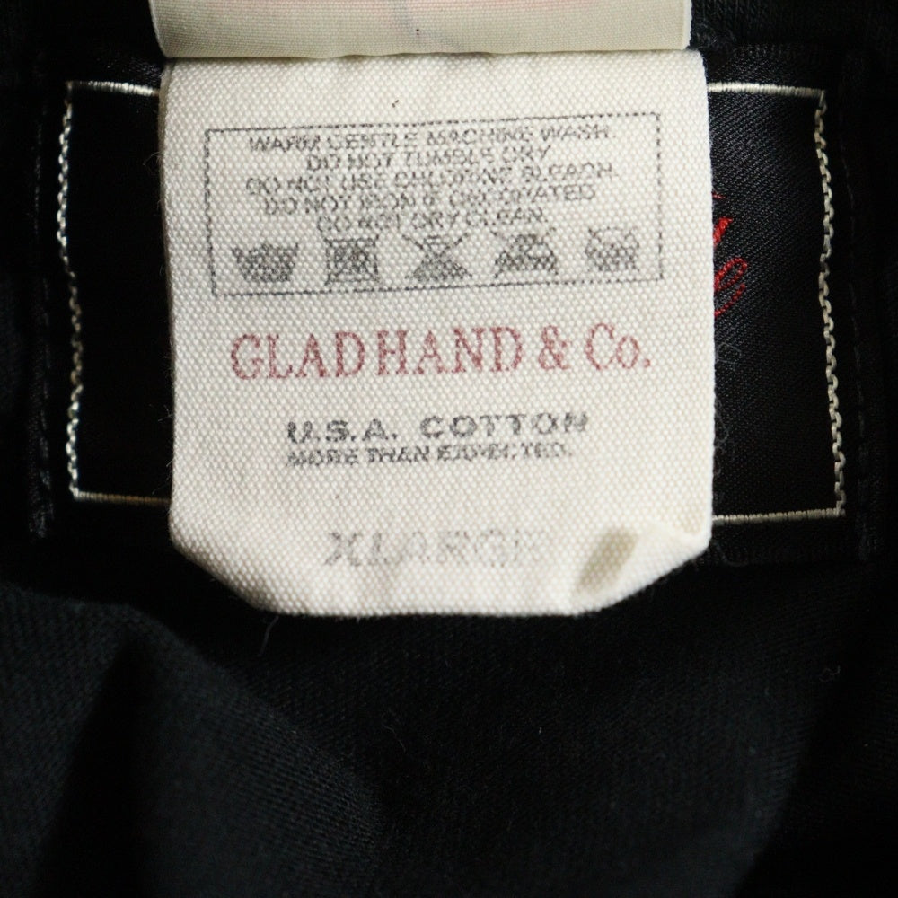 GANGSTERVILLE(ギャングスタービル) Tatoo Eyes Tee タトゥーアイズ 半袖Tシャツ ブラック