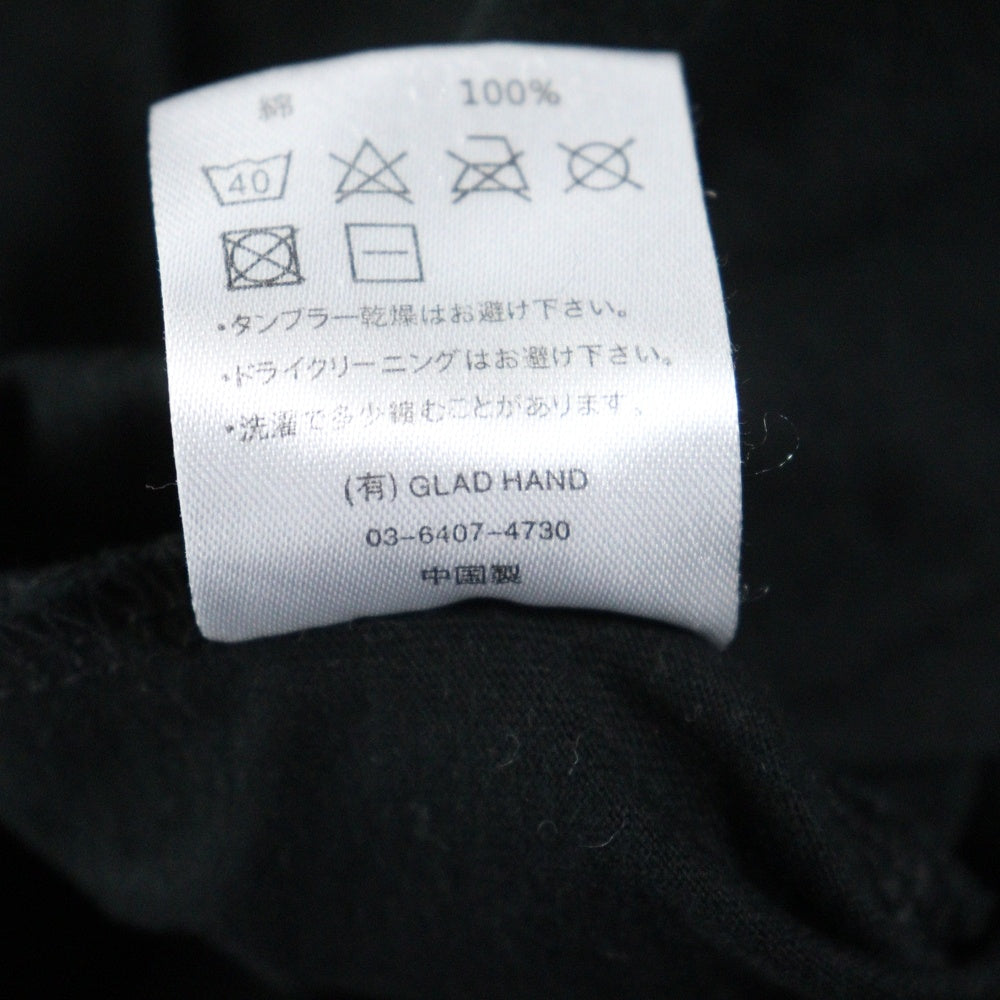 GANGSTERVILLE(ギャングスタービル) Tatoo Eyes Tee タトゥーアイズ 半袖Tシャツ ブラック