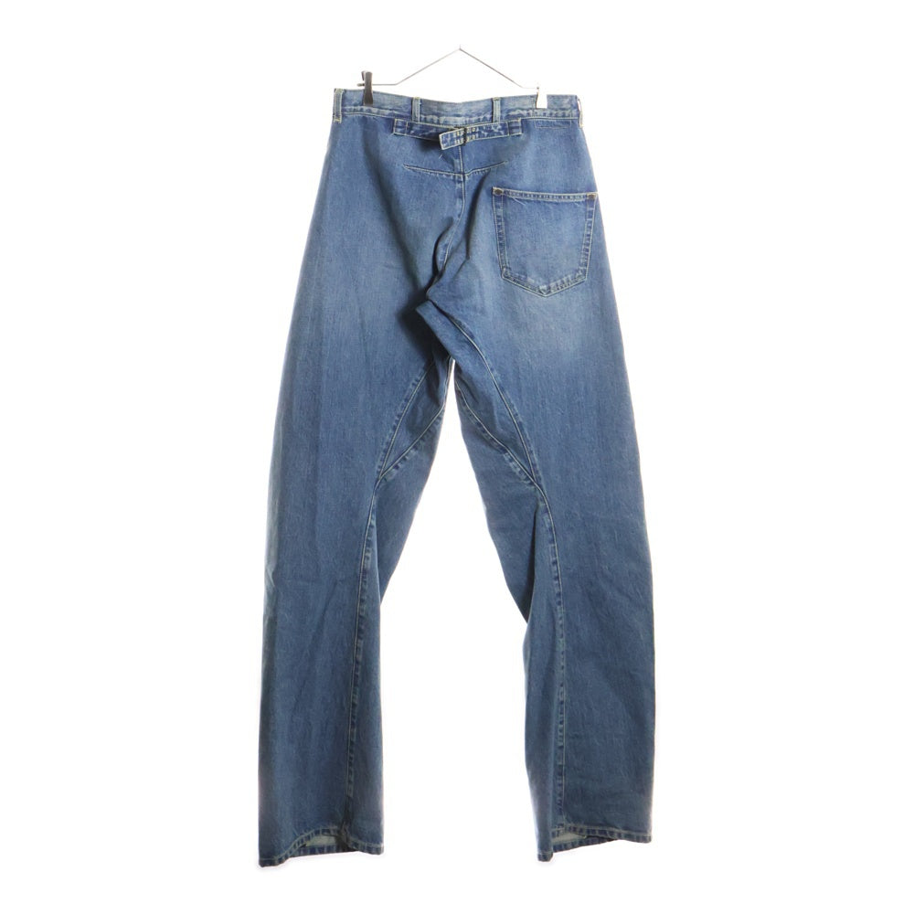 Maison Margiela 1(メゾンマルジェラ) 24AW ダイアゴナルシームジーンズ デニムパンツ インディゴ S50LA0234 S30561