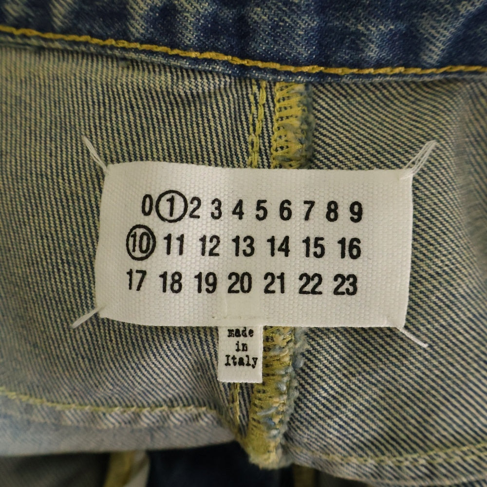 Maison Margiela 1(メゾンマルジェラ) 24AW ダイアゴナルシームジーンズ デニムパンツ インディゴ S50LA0234 S30561