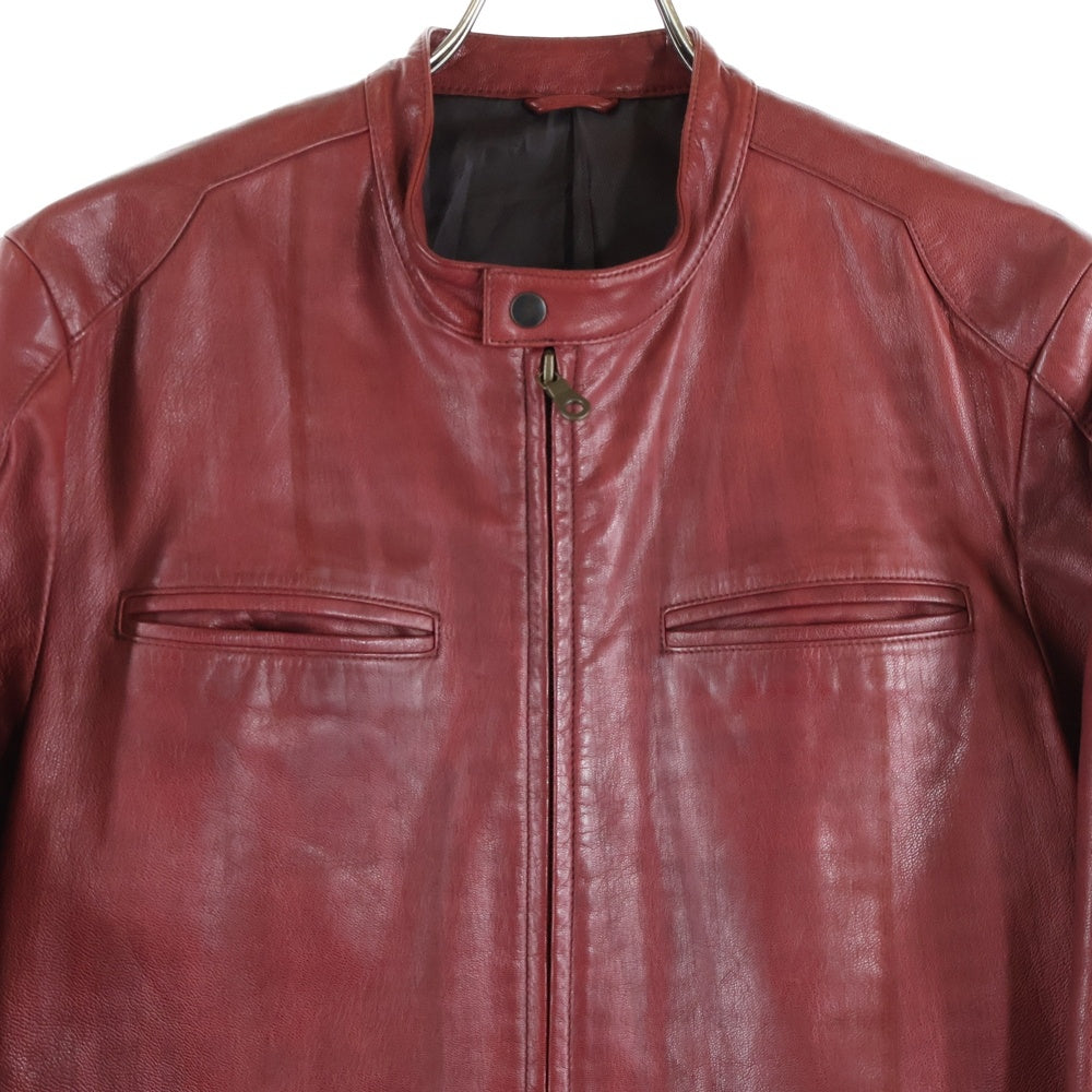 COMME CA DU MODE MEN(コムサデモードメン) ゴートレザー ジップアップ