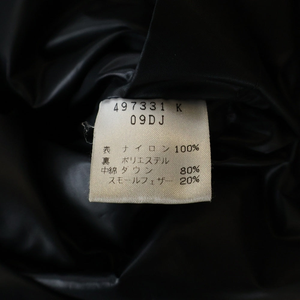 Paul Smith(ポールスミス) マルチポケット ジップアップ ナイロンダウン ジャケット ブラック 497331