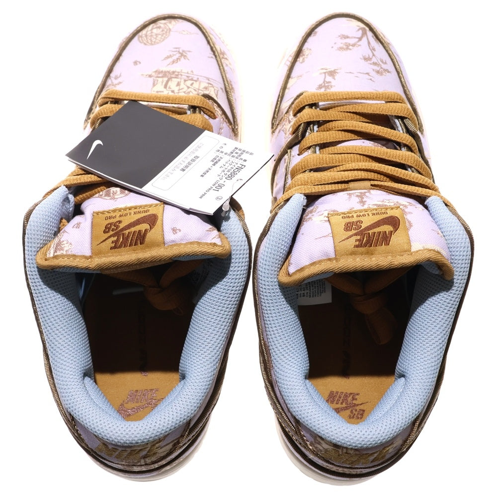 NIKE SB(ナイキエスビー) DUNK LOW PRM TOILE ダンク トワレ ローカットスニーカー パープル US8.5/26.5cm FN5880-001