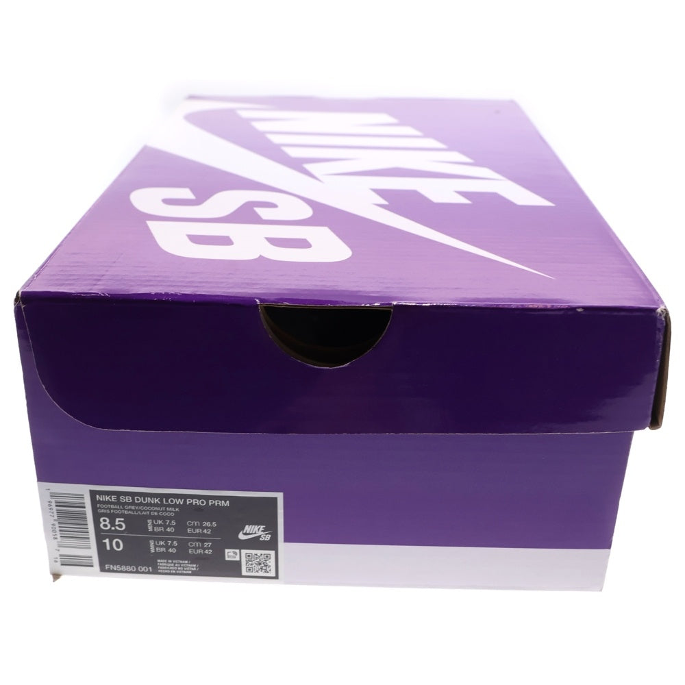 NIKE SB(ナイキエスビー) DUNK LOW PRM TOILE ダンク トワレ ローカットスニーカー パープル US8.5/26.5cm FN5880-001