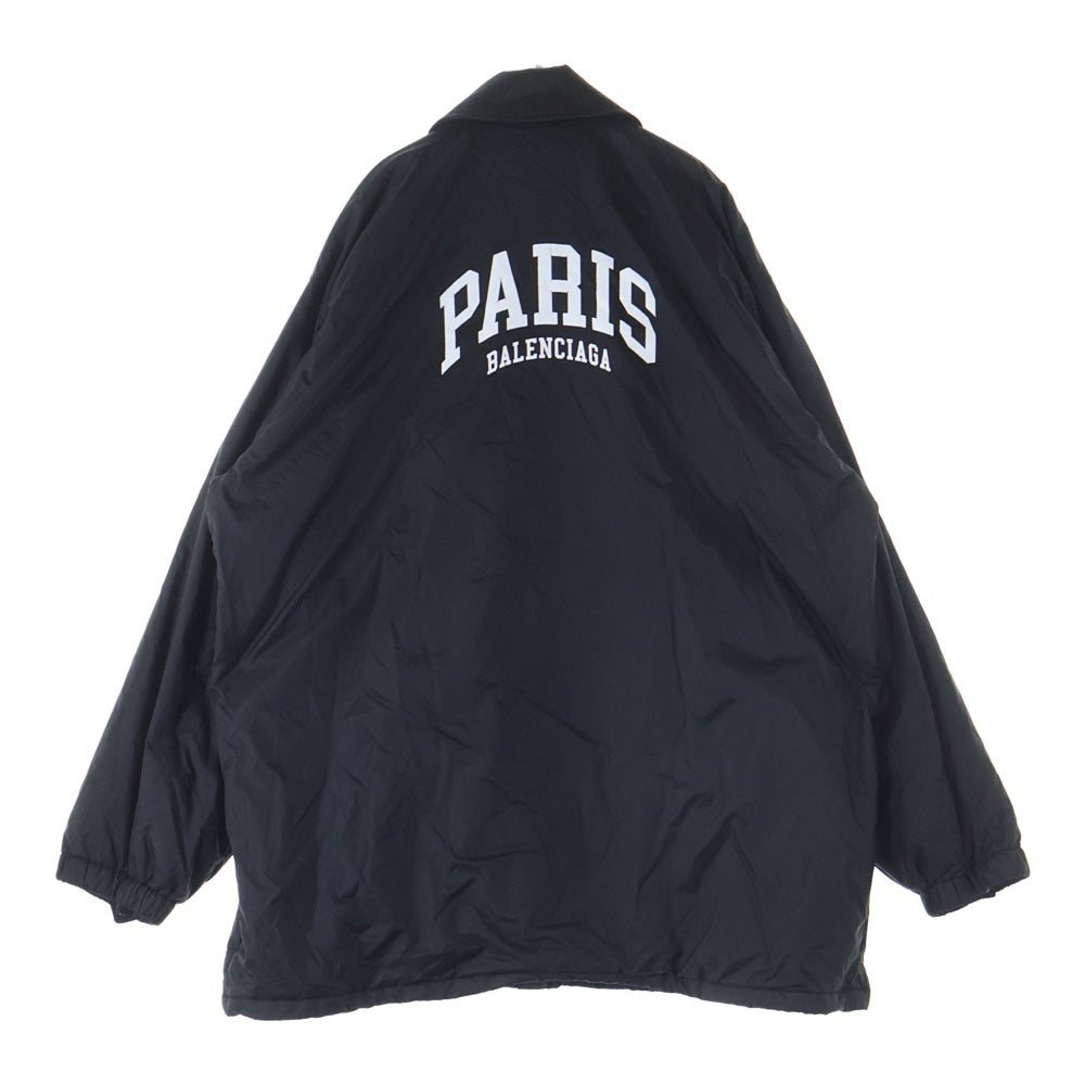 BALENCIAGA(バレンシアガ) Limited Edition Waterproof Jacket リミテッドエディション ナイロン ウォータープルーフ ジャケット ブラック 690399 TI054