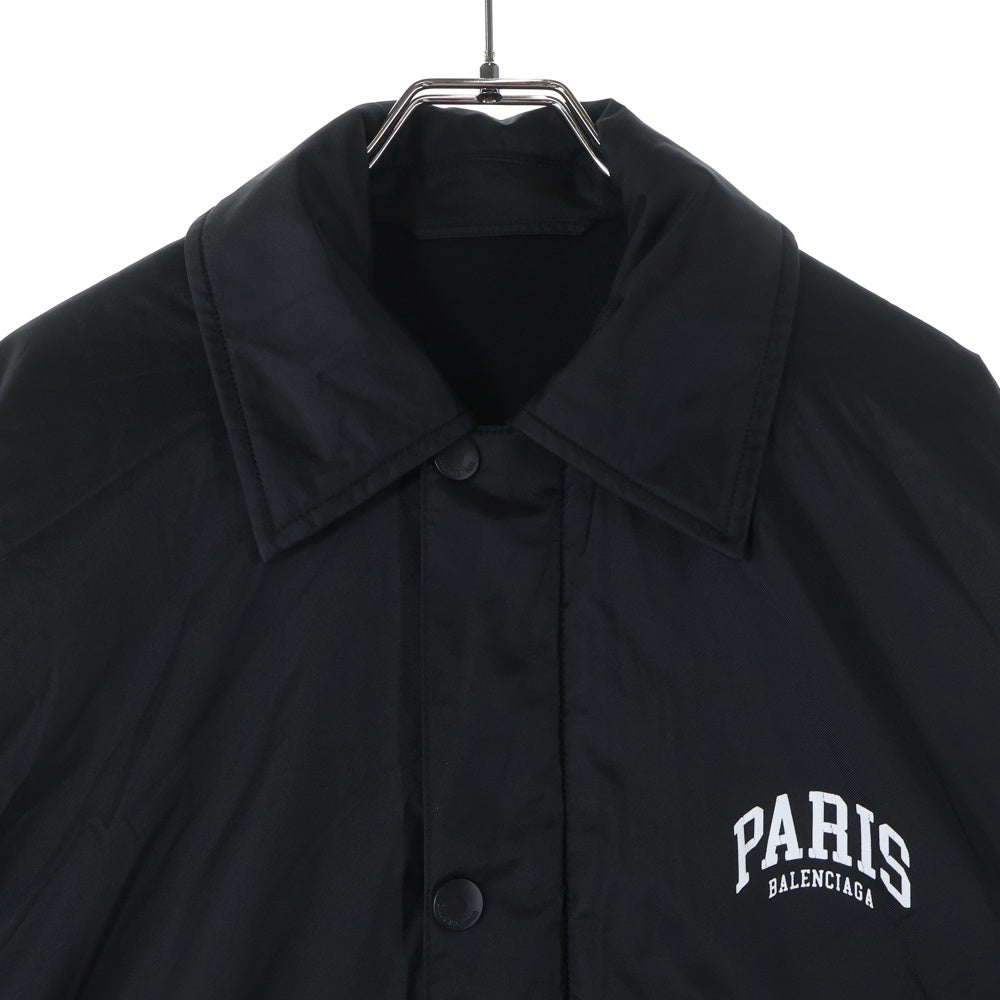 BALENCIAGA(バレンシアガ) Limited Edition Waterproof Jacket リミテッドエディション ナイロン ウォータープルーフ ジャケット ブラック 690399 TI054