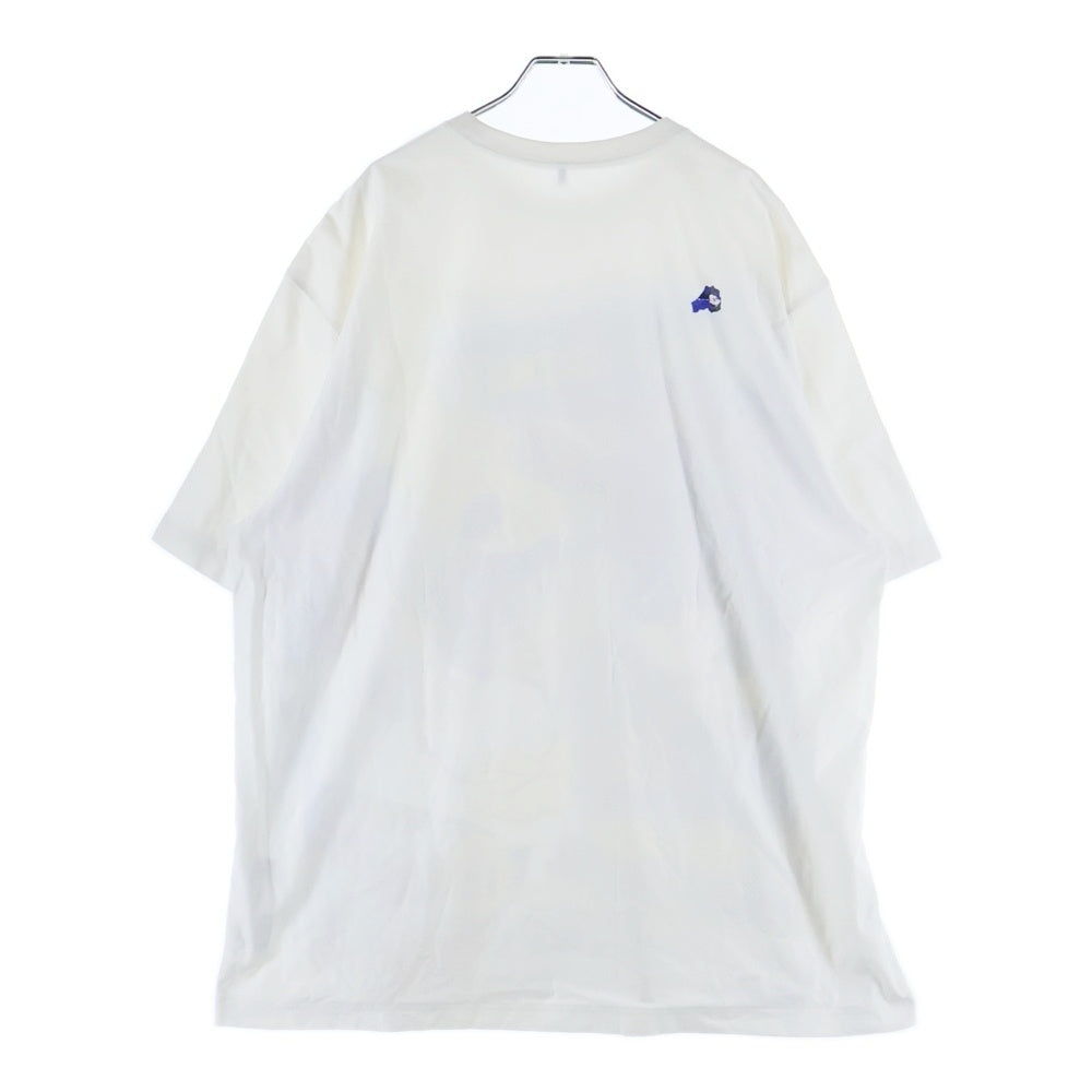 ADER ERROR(アーダーエラー) 24SS ×DISNEY Blue Easter Egg Graphic T-Shirt ディズニー ブルーイースターエッグ グラフィック 半袖Tシャツ ホワイト/マルチ BND1SSTS0102OW