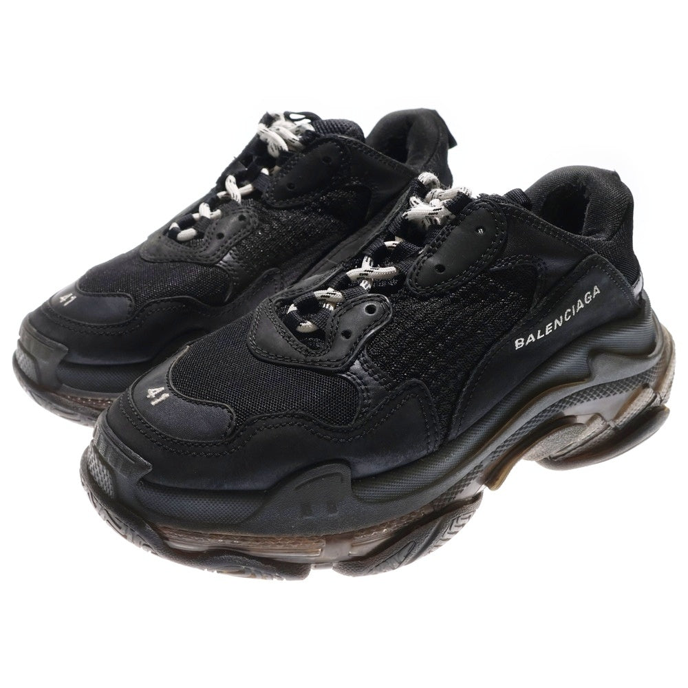 BALENCIAGA トリプルS ダッドスニーカー ブラック 43 BALENCIAGA(バレンシアガ) Triple S トリプルエス ダッド ローカット