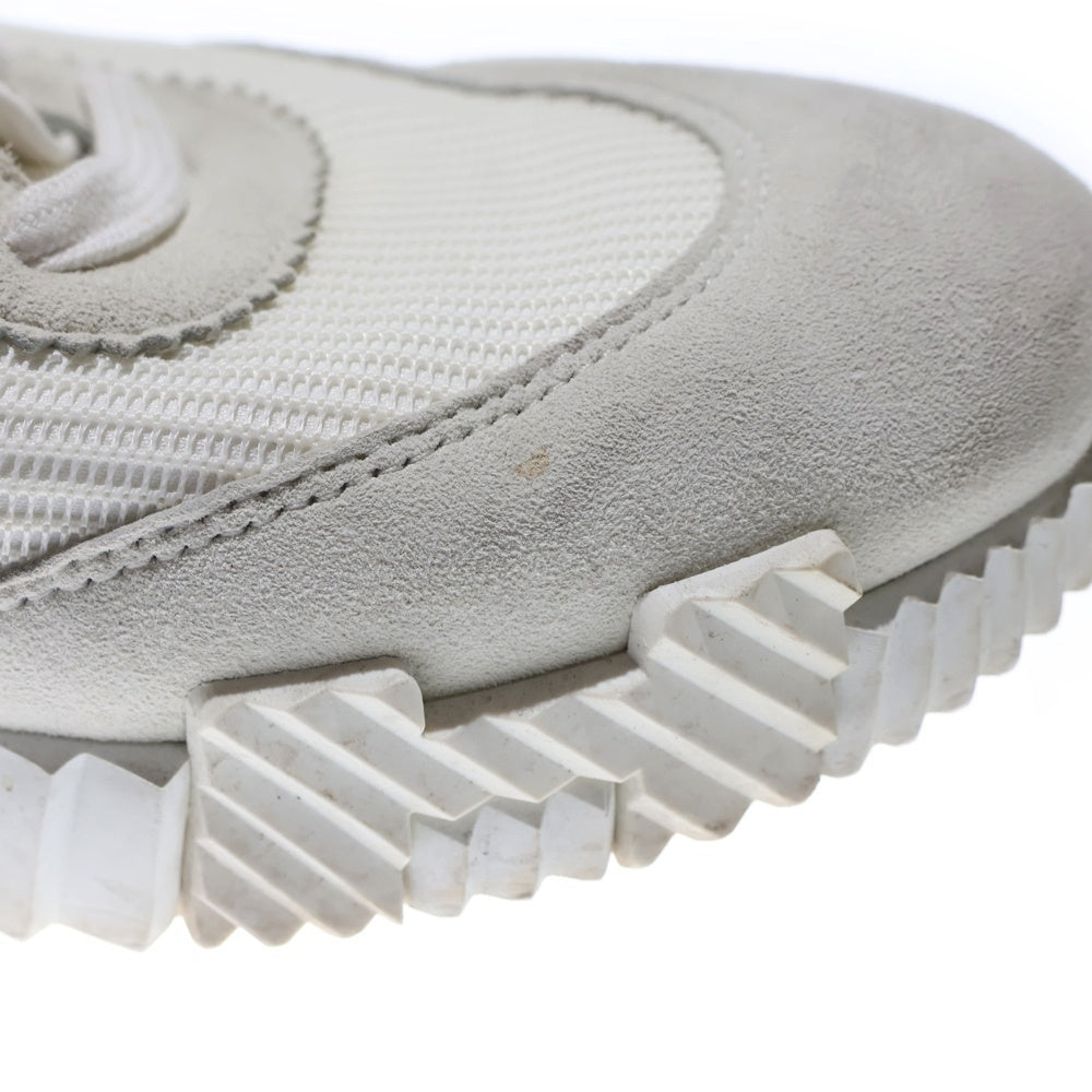 HERMES(エルメス) バウンシング Hロゴ スウェードレザー メッシュ ローカットスニーカー ホワイト