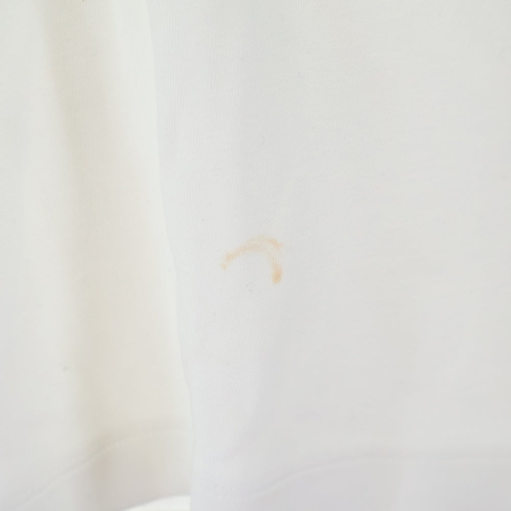 LOUIS VUITTON(ルイヴィトン) 19SS ネックロゴ コットン クルーネック 長袖Tシャツ カットソー ホワイト RM191M HUC HGY02W