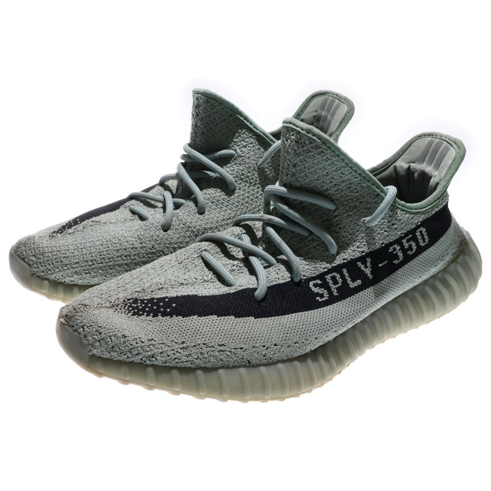 adidas(アディダス) YEEZY BOOST 350V2 SALT CORE BLACK イージーブースト ローカットスニーカー ブラック/ブルー US11.5/29.5cm HQ2060