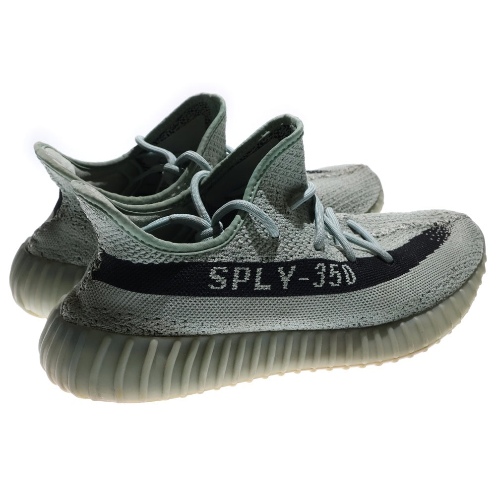 adidas(アディダス) YEEZY BOOST 350V2 SALT CORE BLACK イージーブースト ローカットスニーカー ブラック/ブルー US11.5/29.5cm HQ2060