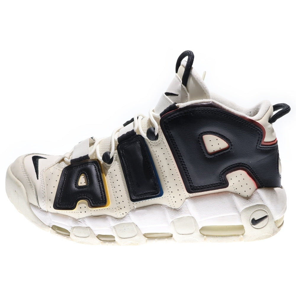 NIKE(ナイキ) AIR MORE UPTEMPO 96 TRADING CARDS エアモアアップテンポ 96 トレーディングカード ハイカットスニーカー ホワイト US11.5/29.5cm DM1297-100