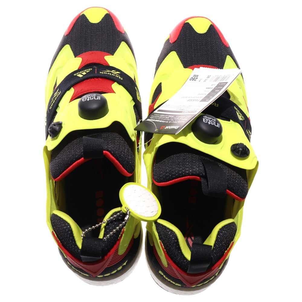 adidas(アディダス) ×REEBOK INSTAPUMP FURY BOOST OG リーボック クラシック インスタポンプフューリーブースト ローカットスニーカー イエロー US10/28cm FW5305