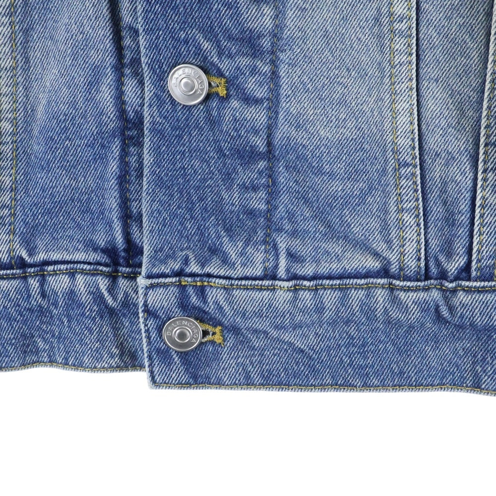 BALENCIAGA(バレンシアガ) ダメージ加工 バックキャンペーンロゴ刺繍