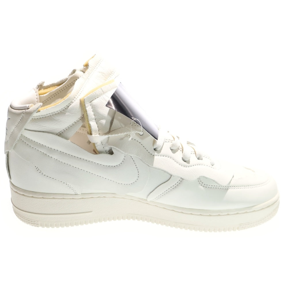NIKE(ナイキ) ×COMME des GARCONS HOMME PLUS AIR FORCE 1 MID コムデギャルソンオムプリュス エアフォース1 ミッドカットスニーカー ホワイト US10/28cm DC3601-100
